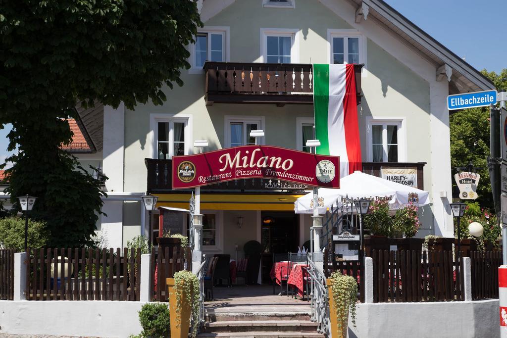 Hotel Ristorante Milano Bad Tölz Esterno foto